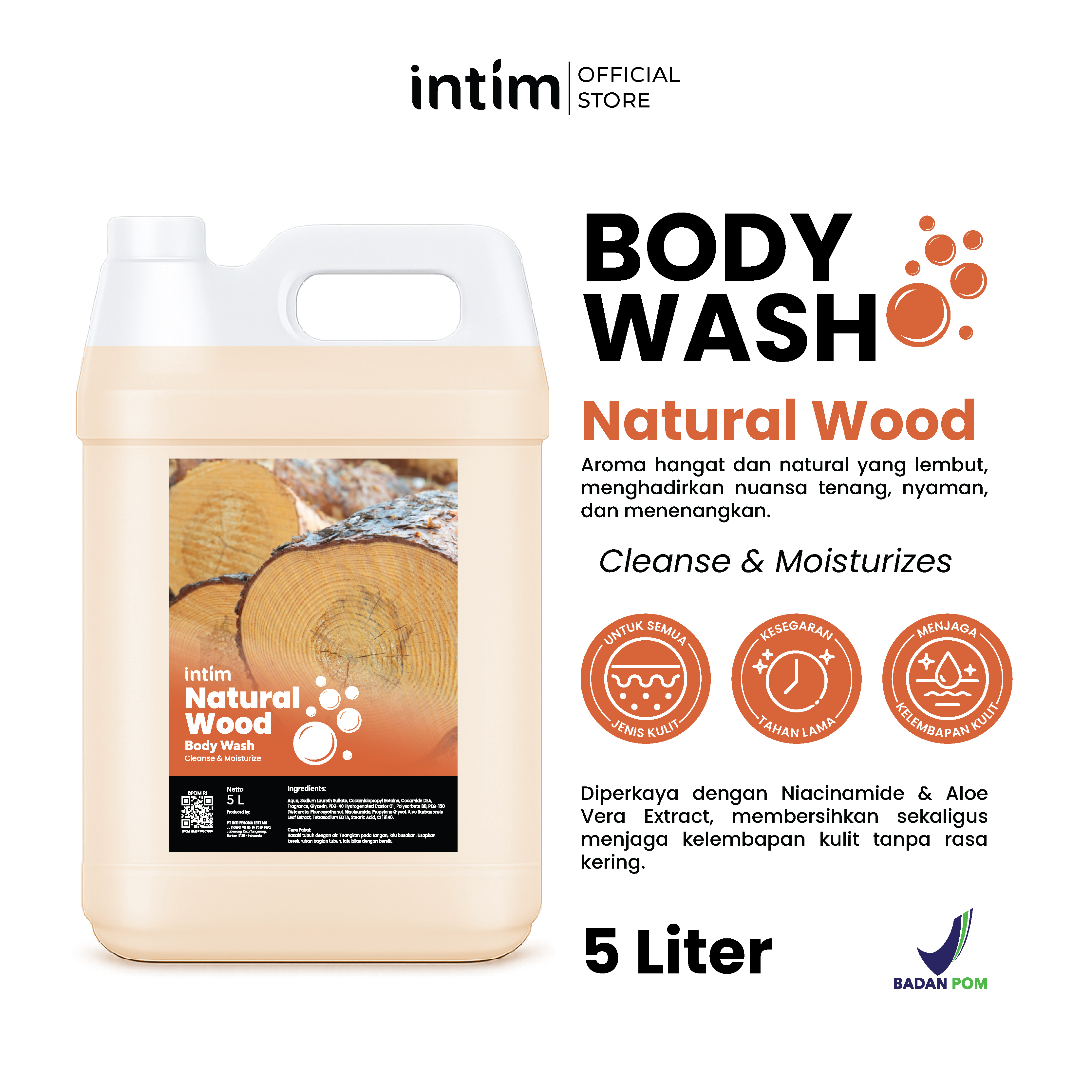 Intim Natural Wood 5 Liter